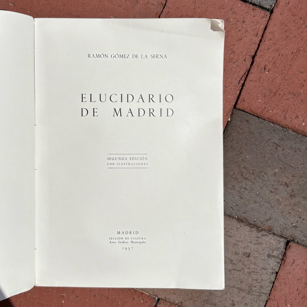 1957 Elucidario de Madrid Spain Spanish History First Edition El Cid - Picture 11 of 14